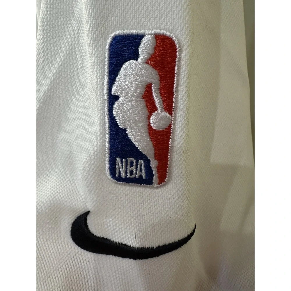 Nike Houston Rockets Mens XL Staff Short Sleeve White Dri Fit Polo NWT